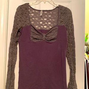 Free people lace top